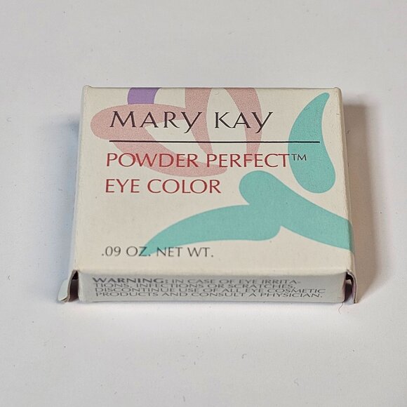 Mary Kay Powder‎ Perfect Eye Color - Real Teal #4986 - NIB Old Stock - Picture 2 of 5